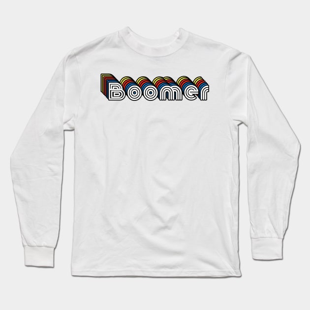 Boomer Long Sleeve T-Shirt by dankdesigns